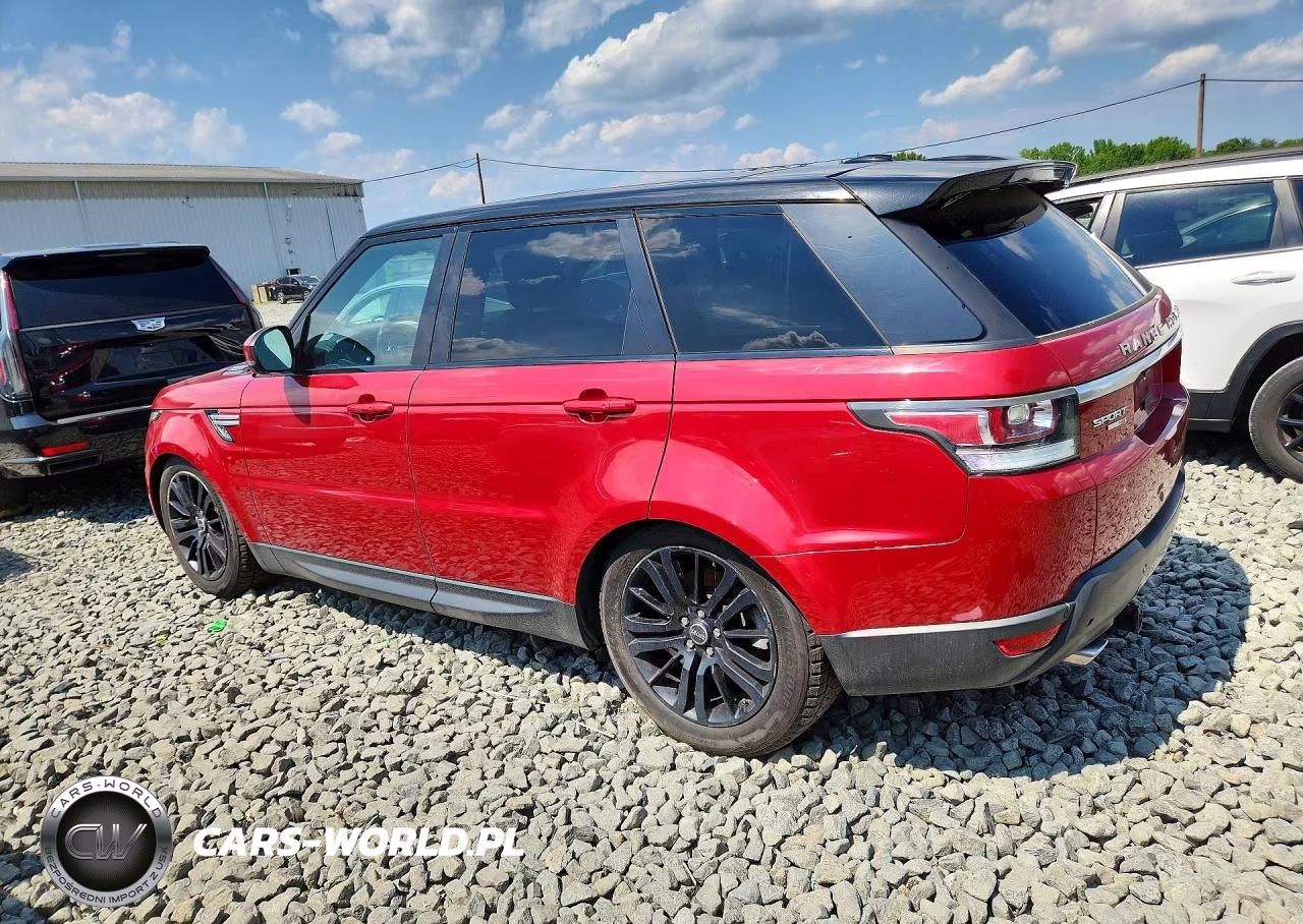 2015 Land Rover Range Rover Sport Hse VIN:SALWR2VFXFA507640 - 2