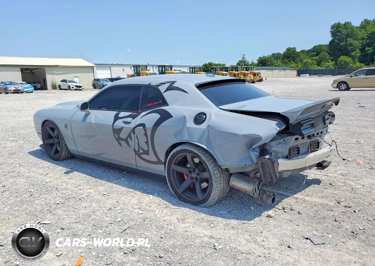 2021 Dodge Challenger Srt Hellcat Redeye VIN:2C3CDZL96MH567433 - 2