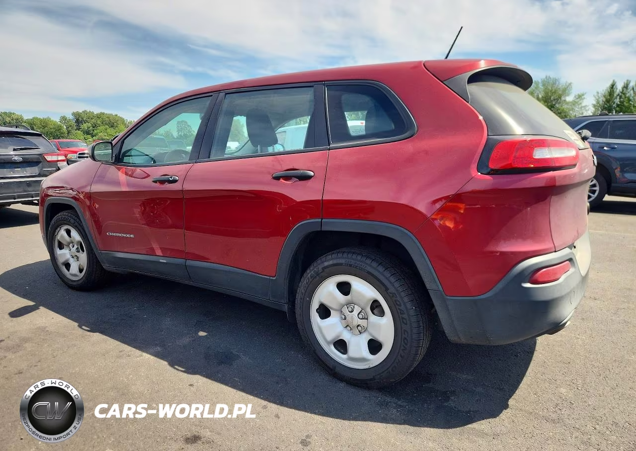 2017 Jeep Cherokee Sport VIN:1C4PJLAB9HD231822 - 2