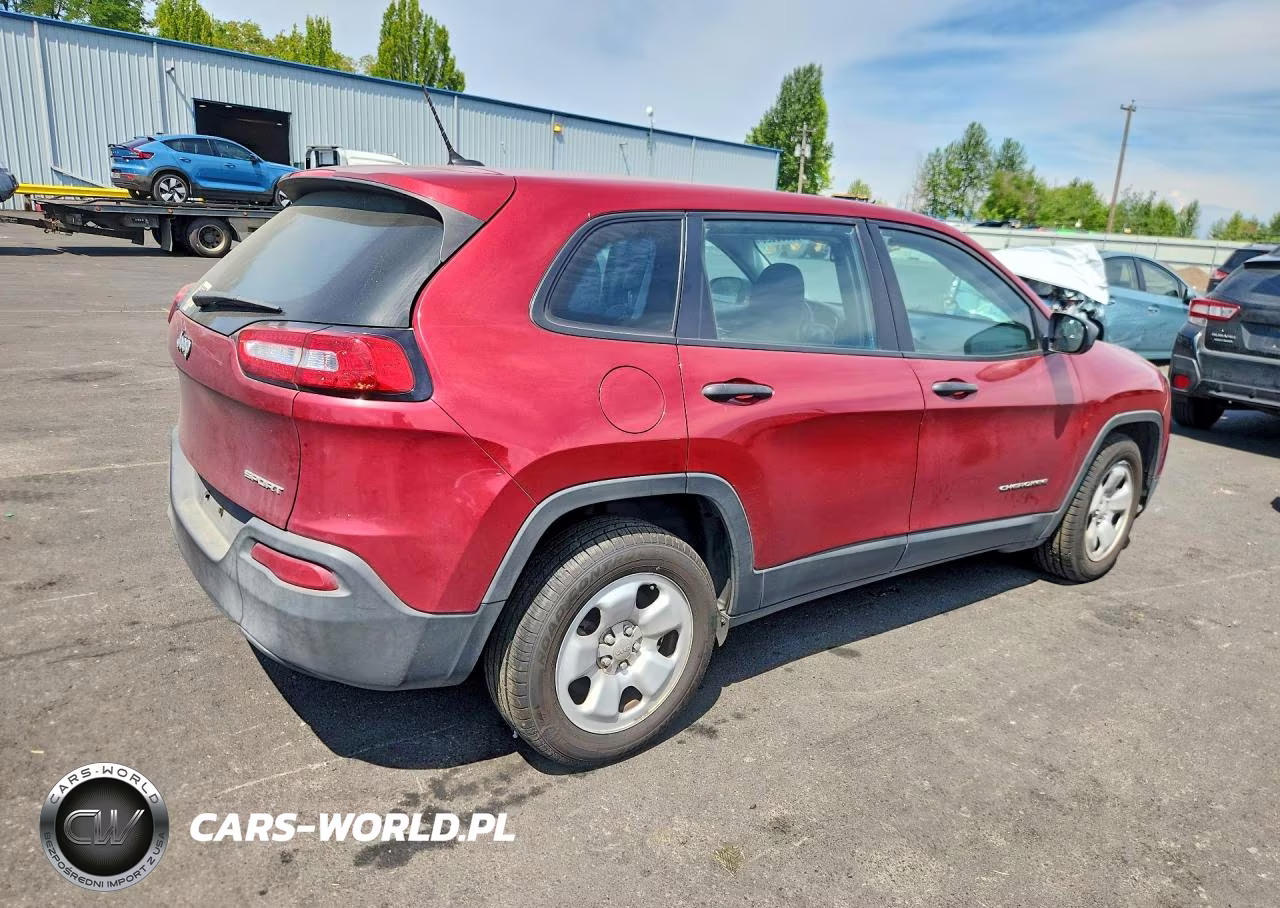 2017 Jeep Cherokee Sport VIN:1C4PJLAB9HD231822 - 3