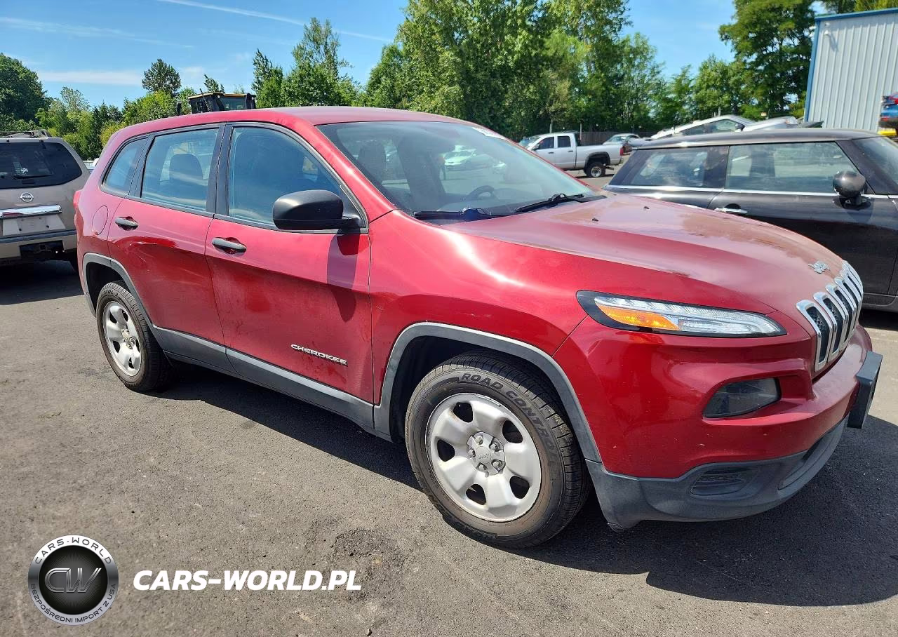 2017 Jeep Cherokee Sport VIN:1C4PJLAB9HD231822 - 4