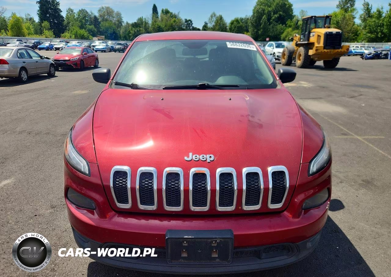 2017 Jeep Cherokee Sport VIN:1C4PJLAB9HD231822 - 5