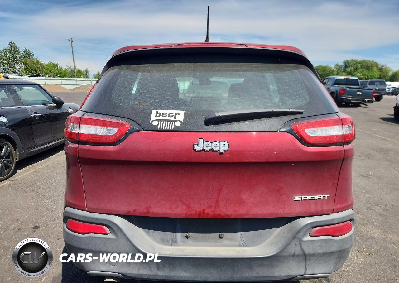 2017 Jeep Cherokee Sport VIN:1C4PJLAB9HD231822 - 6