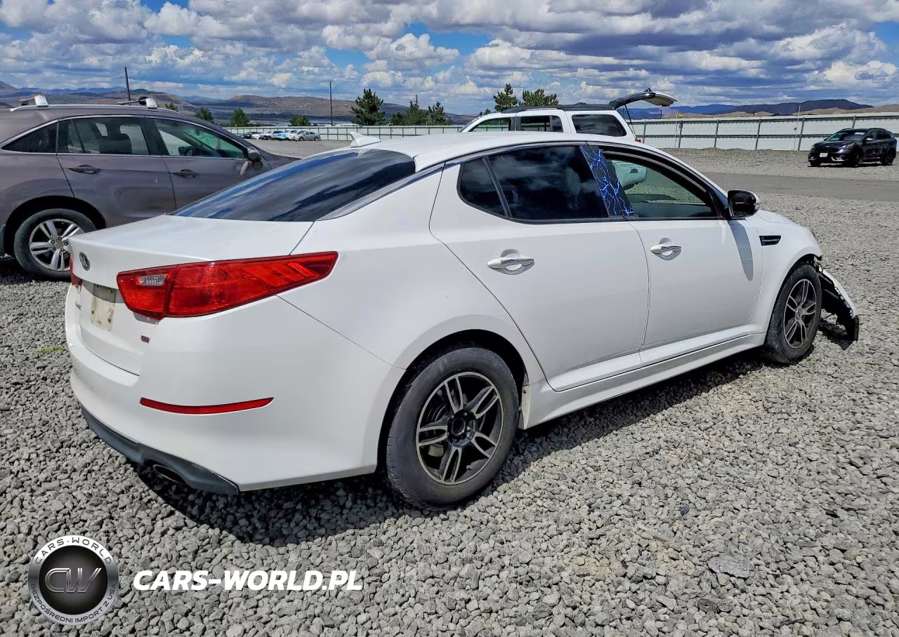 2015 Kia Optima Lx VIN:KNAGM4A76F5650417 - 3
