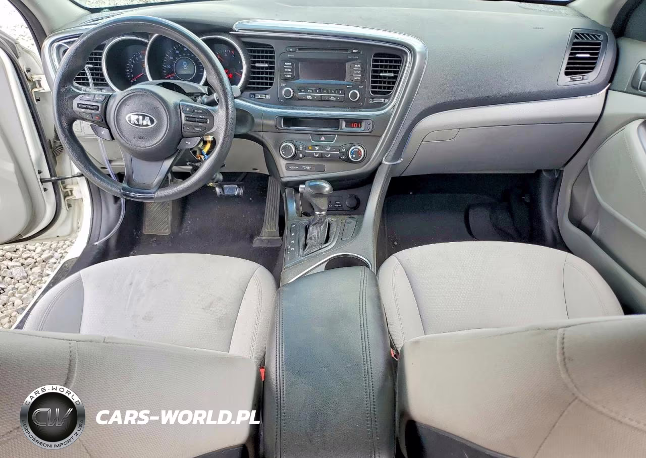 2015 Kia Optima Lx VIN:KNAGM4A76F5650417 - 8