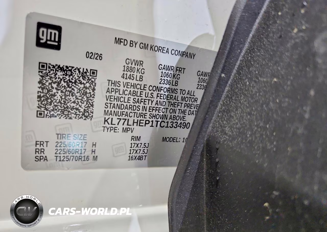 2026 Chevrolet Trax 1Lt VIN:KL77LHEP1TC133490 - 14