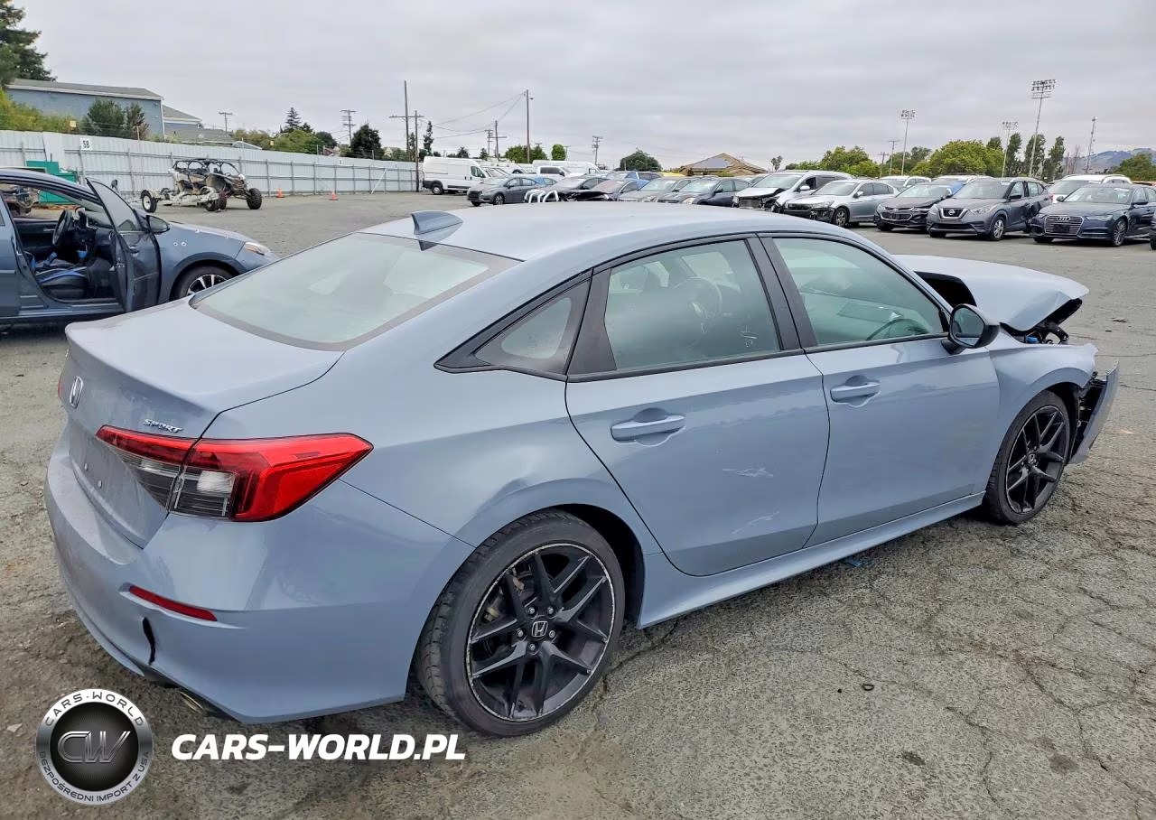 2022 Honda Civic Sport VIN:2HGFE2F54NH580383 - 3