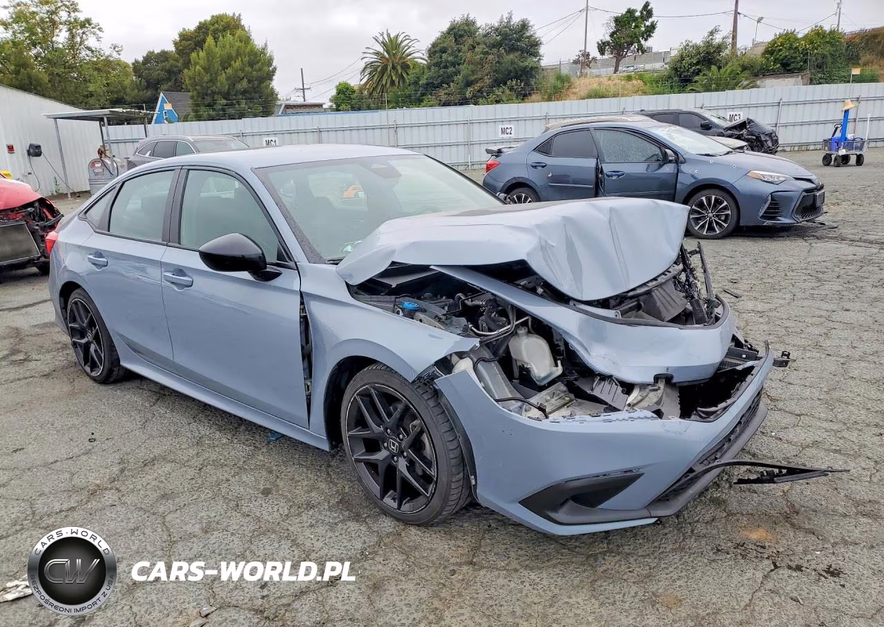 2022 Honda Civic Sport VIN:2HGFE2F54NH580383 - 4