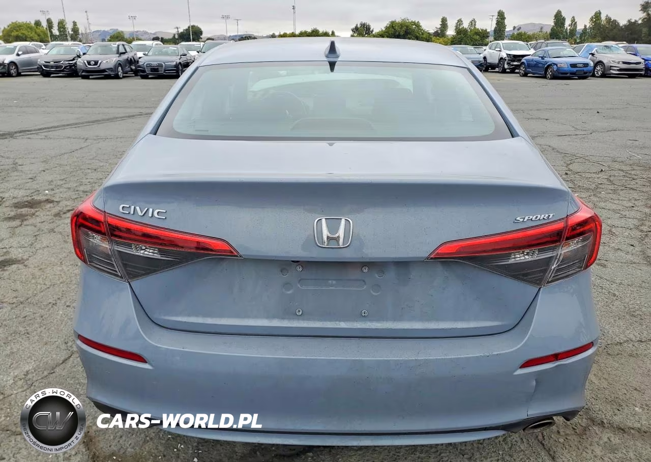 2022 Honda Civic Sport VIN:2HGFE2F54NH580383 - 6