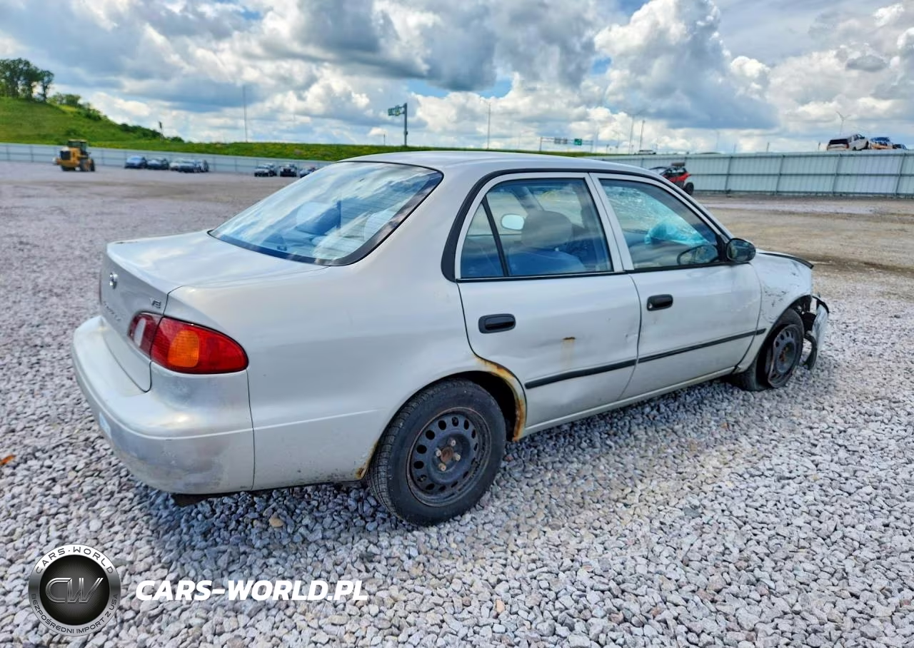 2000 Toyota Corolla Ve VIN:1NXBR12E7YZ394321 - 3