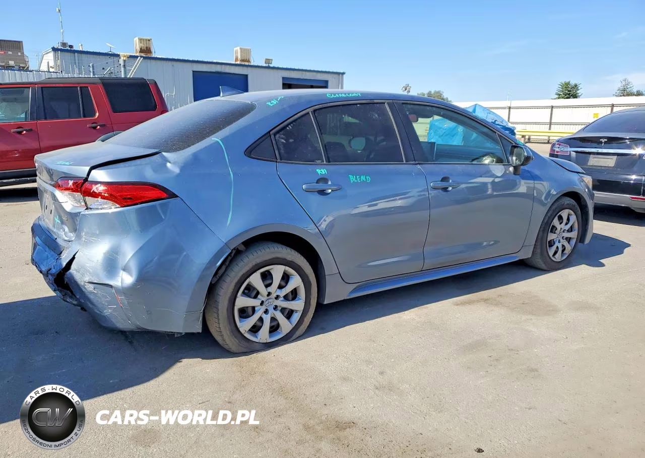 2021 Toyota Corolla Le VIN:JTDEPMAEXMJ150748 - 3