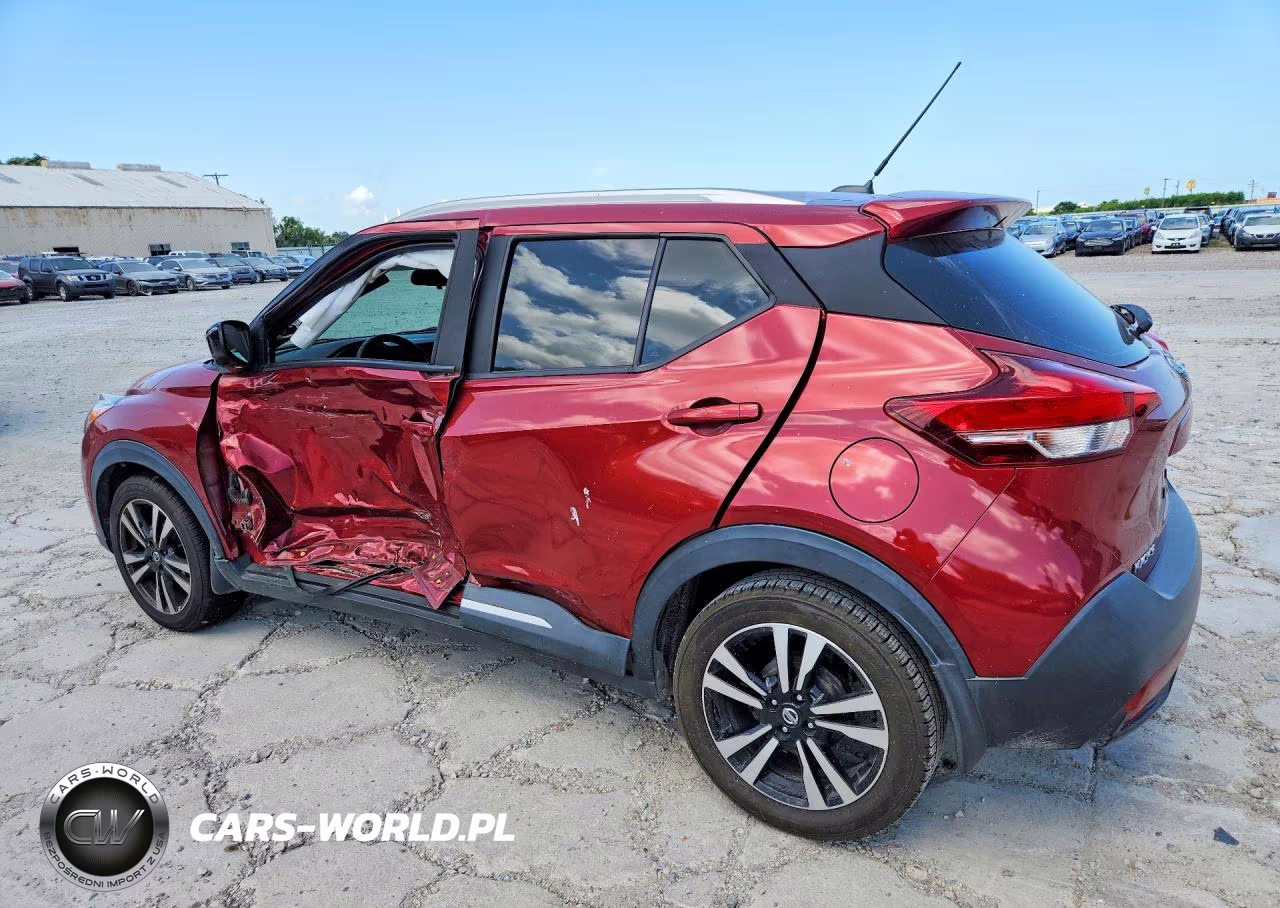 2019 Nissan Kicks Sr VIN:3N1CP5CUXKL480996 - 2