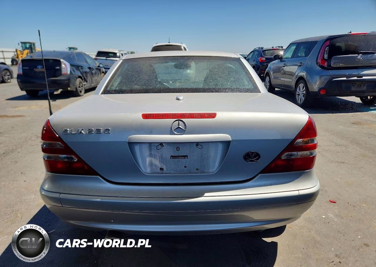 2002 Mercedes-Benz Slk 230 Kompressor VIN:WDBKK49F62F252545 - 10