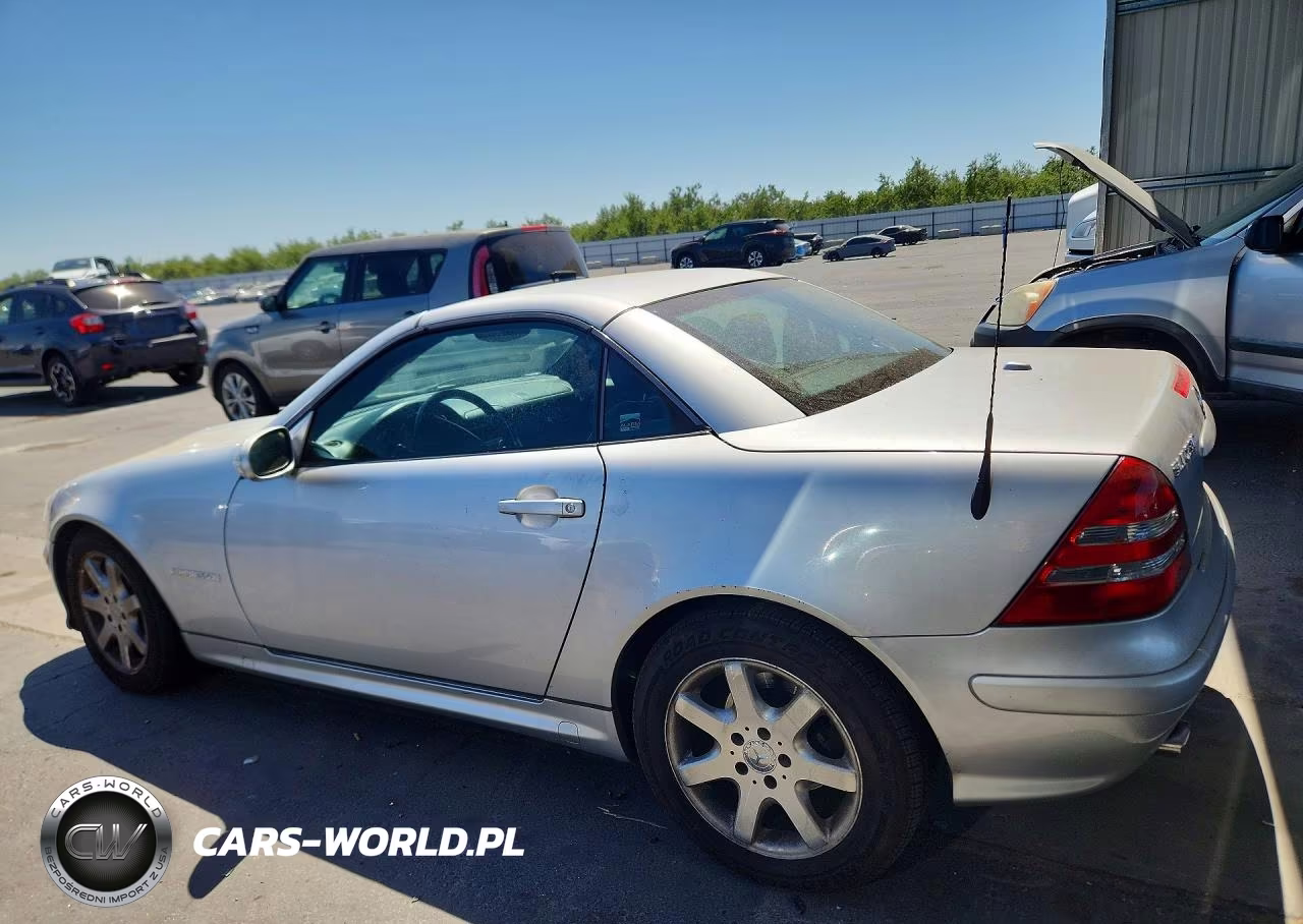 2002 Mercedes-Benz Slk 230 Kompressor VIN:WDBKK49F62F252545 - 2