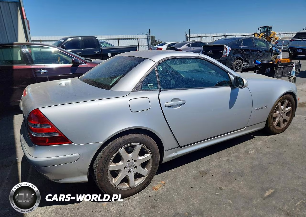 2002 Mercedes-Benz Slk 230 Kompressor VIN:WDBKK49F62F252545 - 3