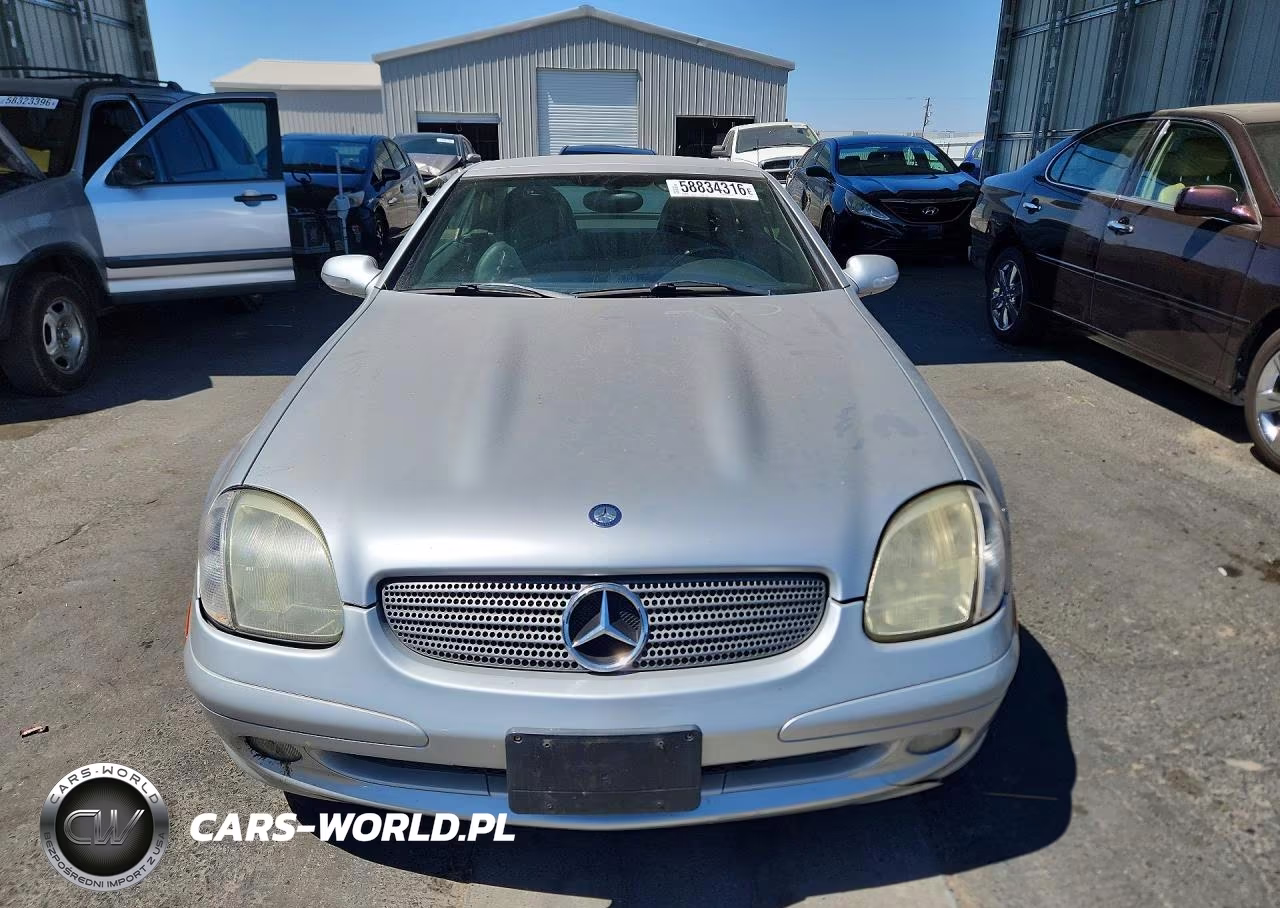 2002 Mercedes-Benz Slk 230 Kompressor VIN:WDBKK49F62F252545 - 5