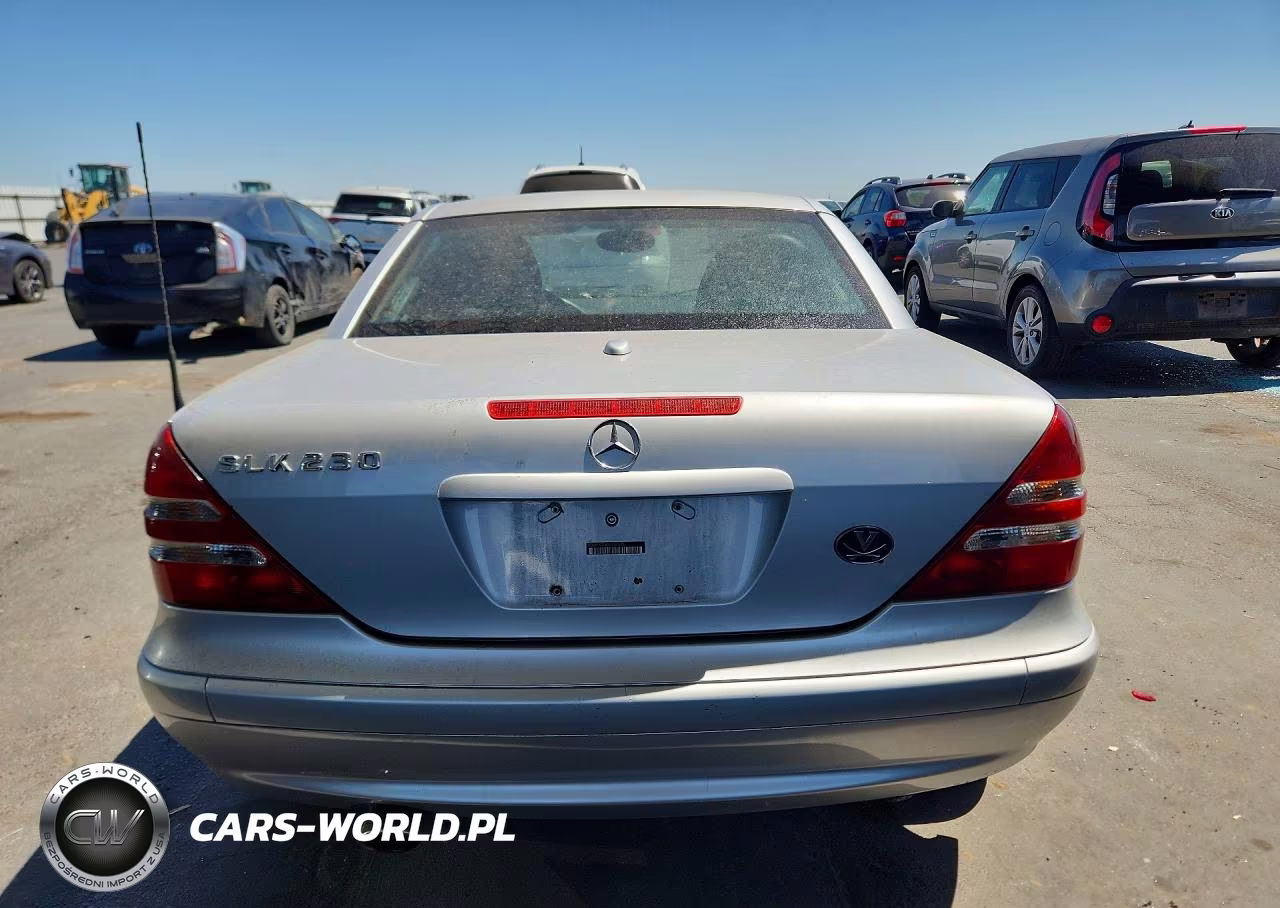 2002 Mercedes-Benz Slk 230 Kompressor VIN:WDBKK49F62F252545 - 6