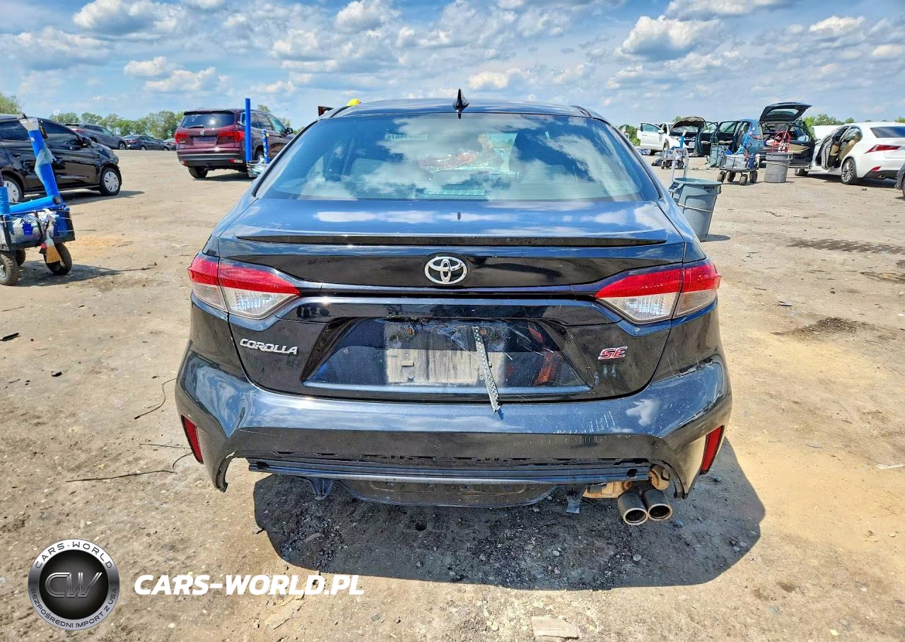2021 Toyota Corolla Se VIN:5YFP4MCE2MP091995 - 6