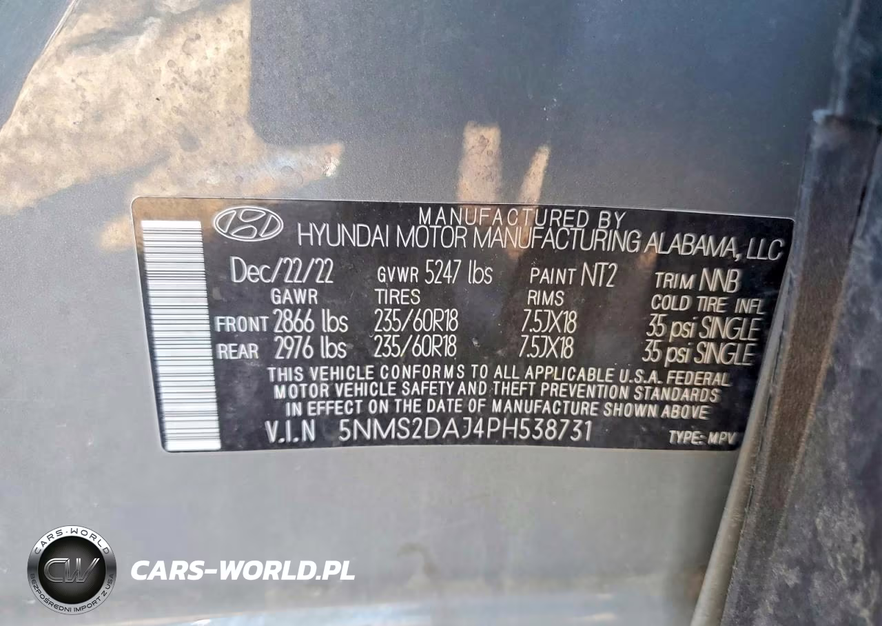 2023 Hyundai Santa Fe Sel VIN:5NMS2DAJ4PH538731 - 12