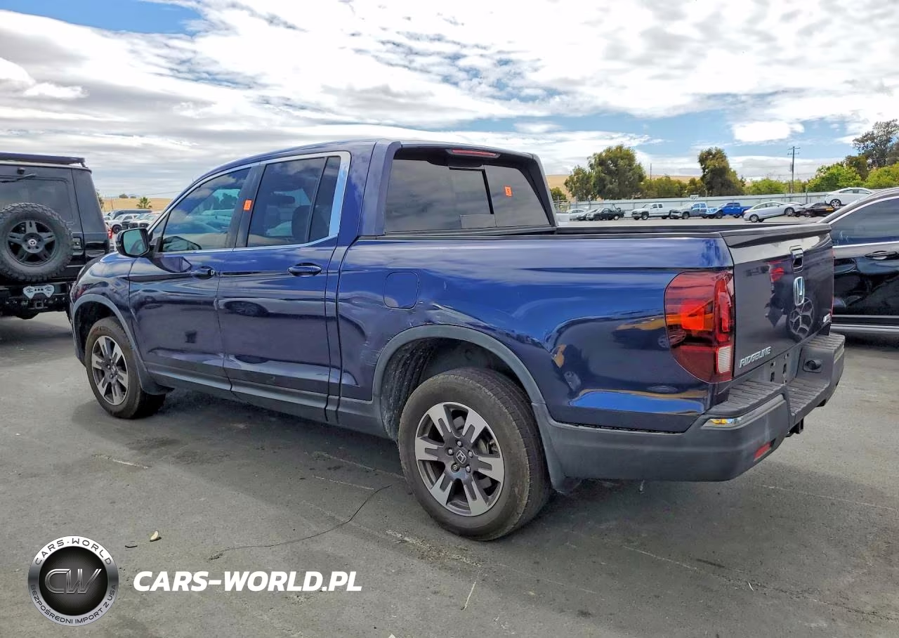 2019 Honda Ridgeline Rtl VIN:5FPYK3F53KB018716 - 2