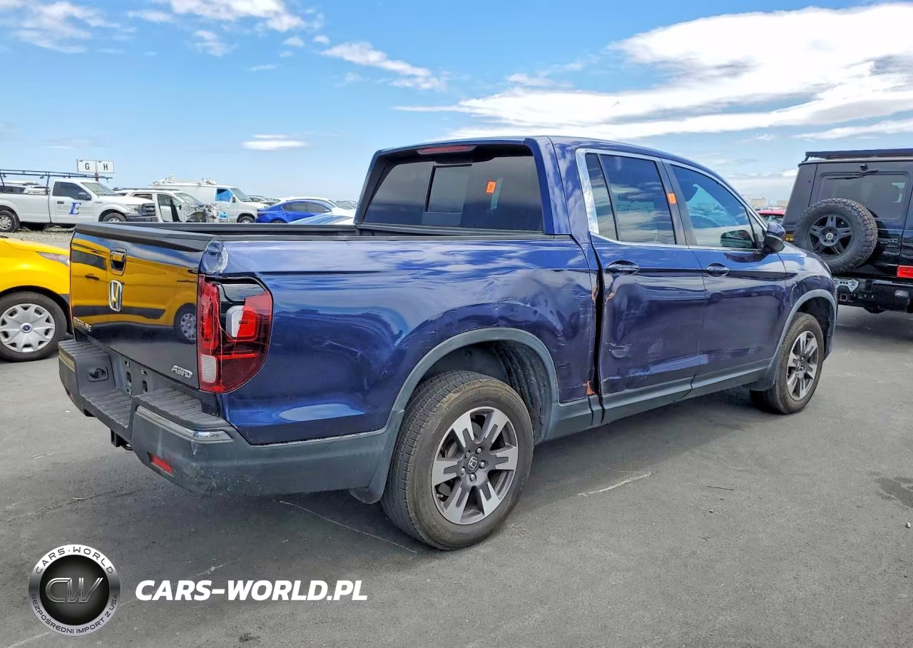2019 Honda Ridgeline Rtl VIN:5FPYK3F53KB018716 - 3
