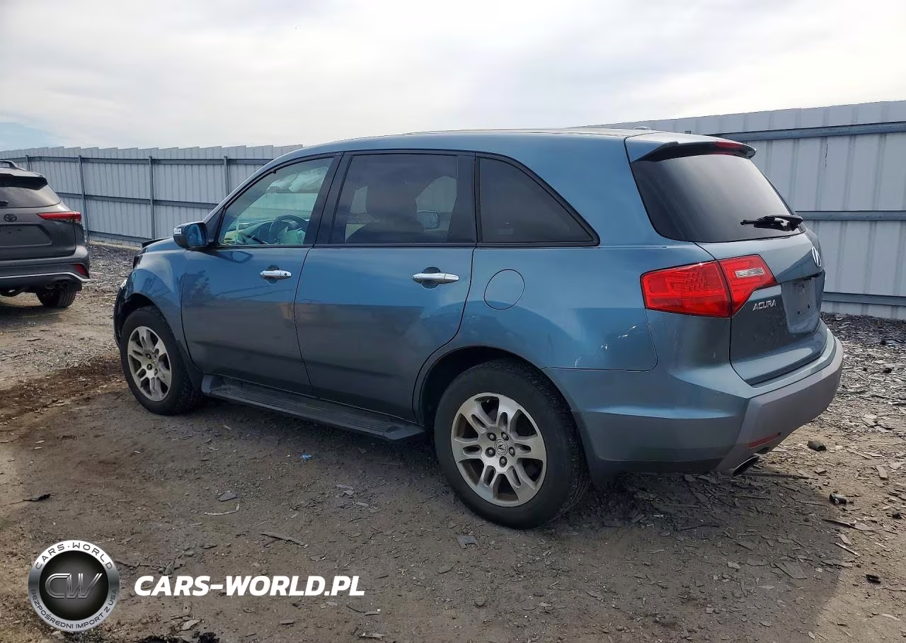 2007 Acura Mdx Technology VIN:2HNYD283X7H552011 - 2