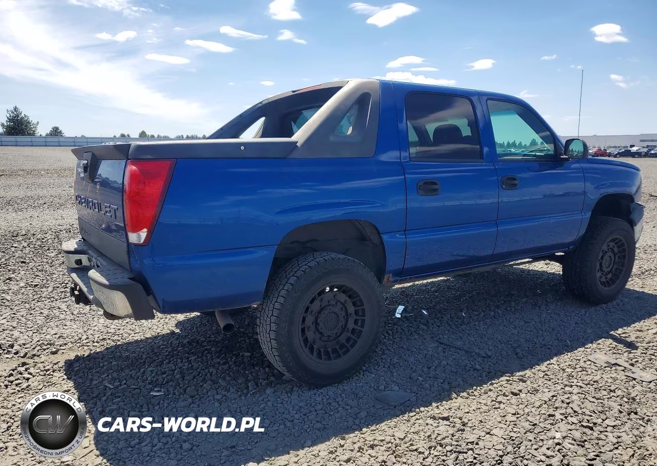 2003 Chevrolet Avalanche K1500 VIN:3GNEK13T33G312963 - 3