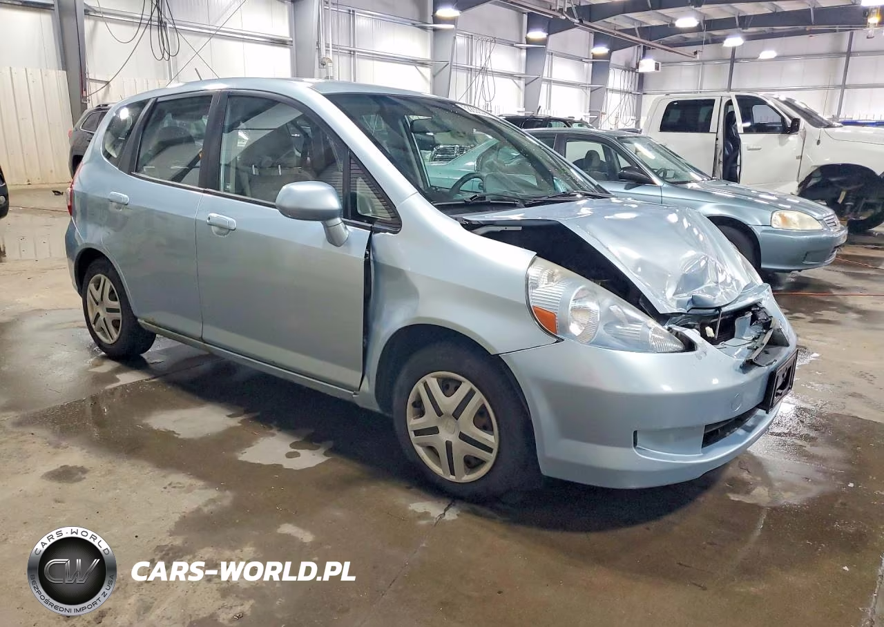 2007 Honda Fit VIN:JHMGD38487S005651 - 4