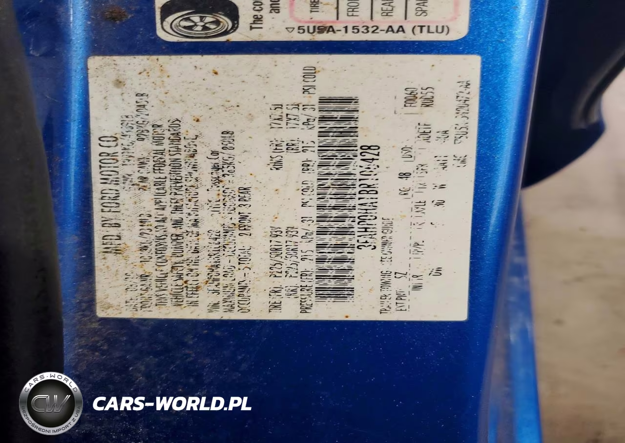 2011 Ford Fusion Se VIN:3FAHP0HA1BR106428 - 12