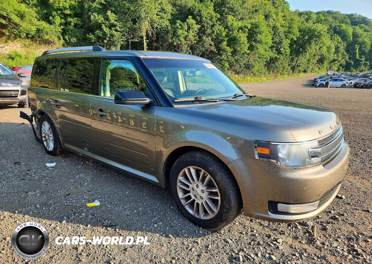 2014 Ford Flex Sel VIN:2FMHK6C81EBD22956 - 4