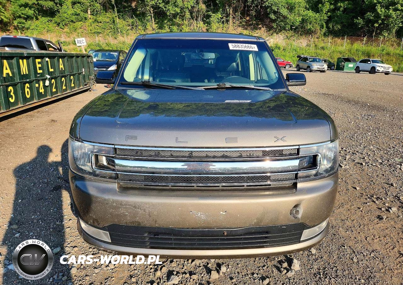 2014 Ford Flex Sel VIN:2FMHK6C81EBD22956 - 5