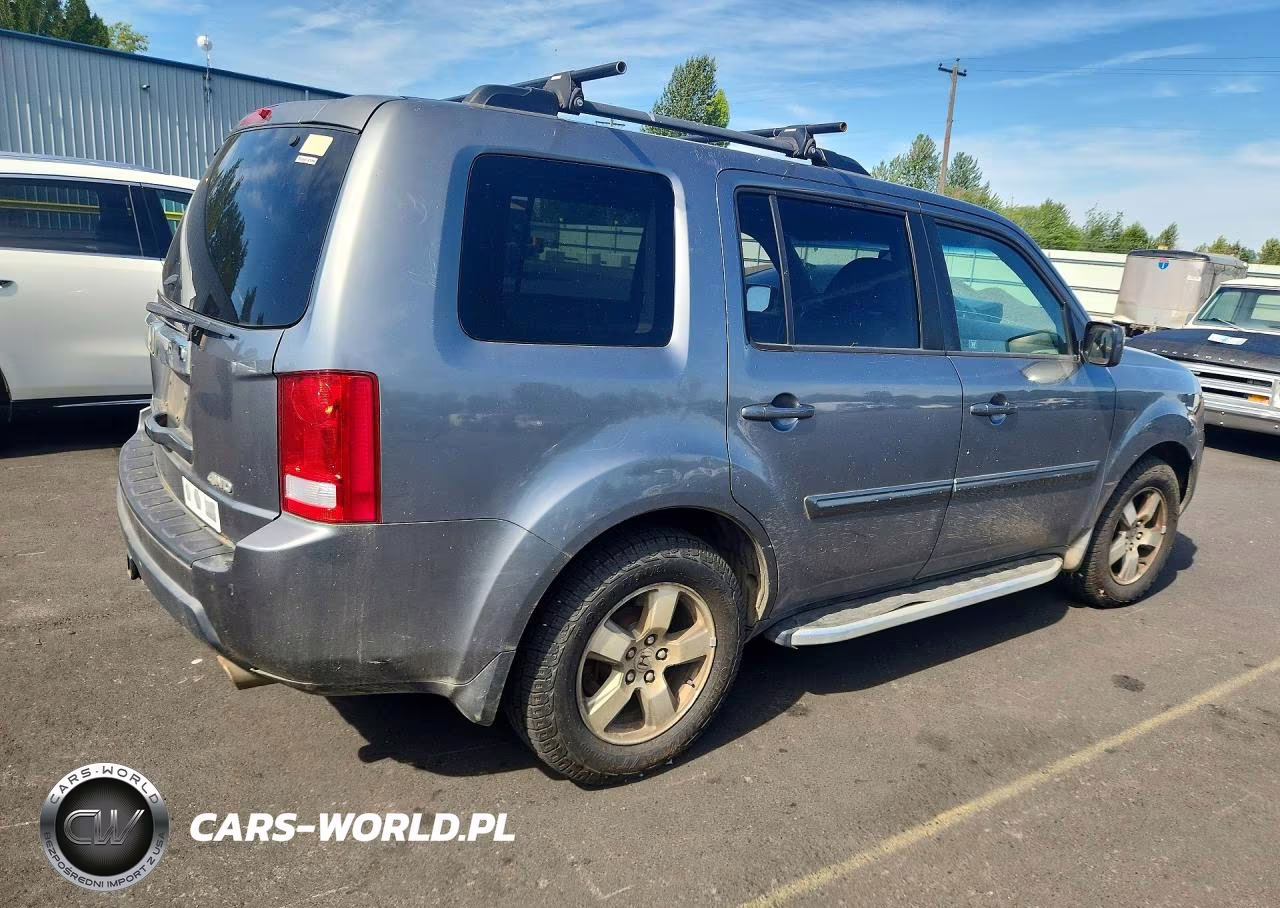 2009 Honda Pilot Exl VIN:5FNYF48539B025983 - 3