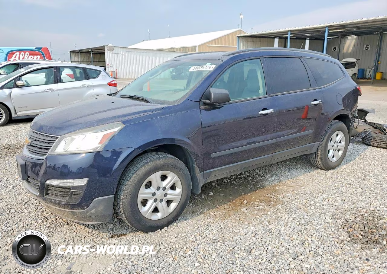 2016 Chevrolet Traverse Ls Awd VIN:1GNKVFKD9GJ136796 - 1