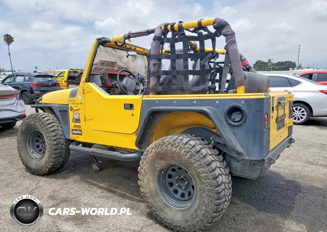 2000 Jeep Wrangler - Tj Sport VIN:1J4FA49S0YP738560 - 2