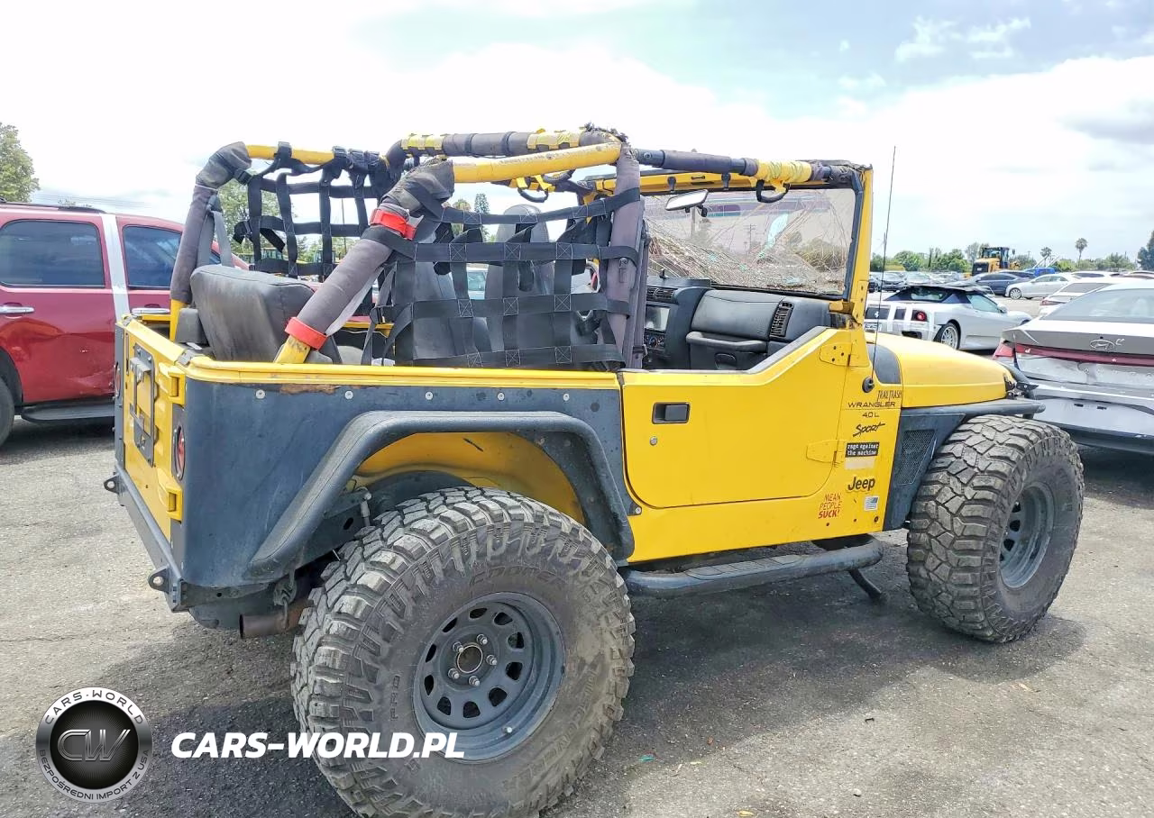 2000 Jeep Wrangler - Tj Sport VIN:1J4FA49S0YP738560 - 3