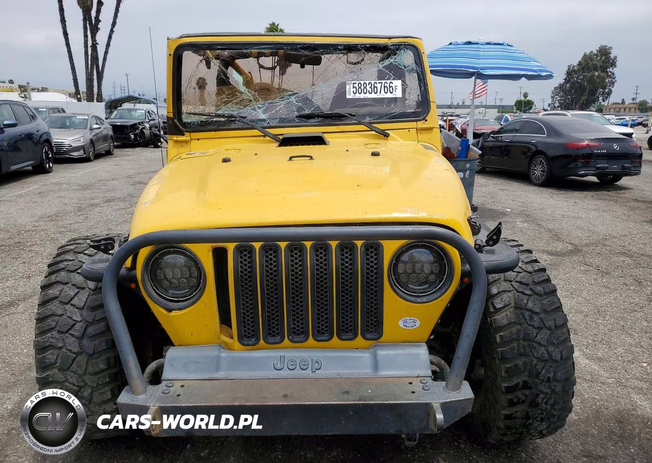 2000 Jeep Wrangler - Tj Sport VIN:1J4FA49S0YP738560 - 5