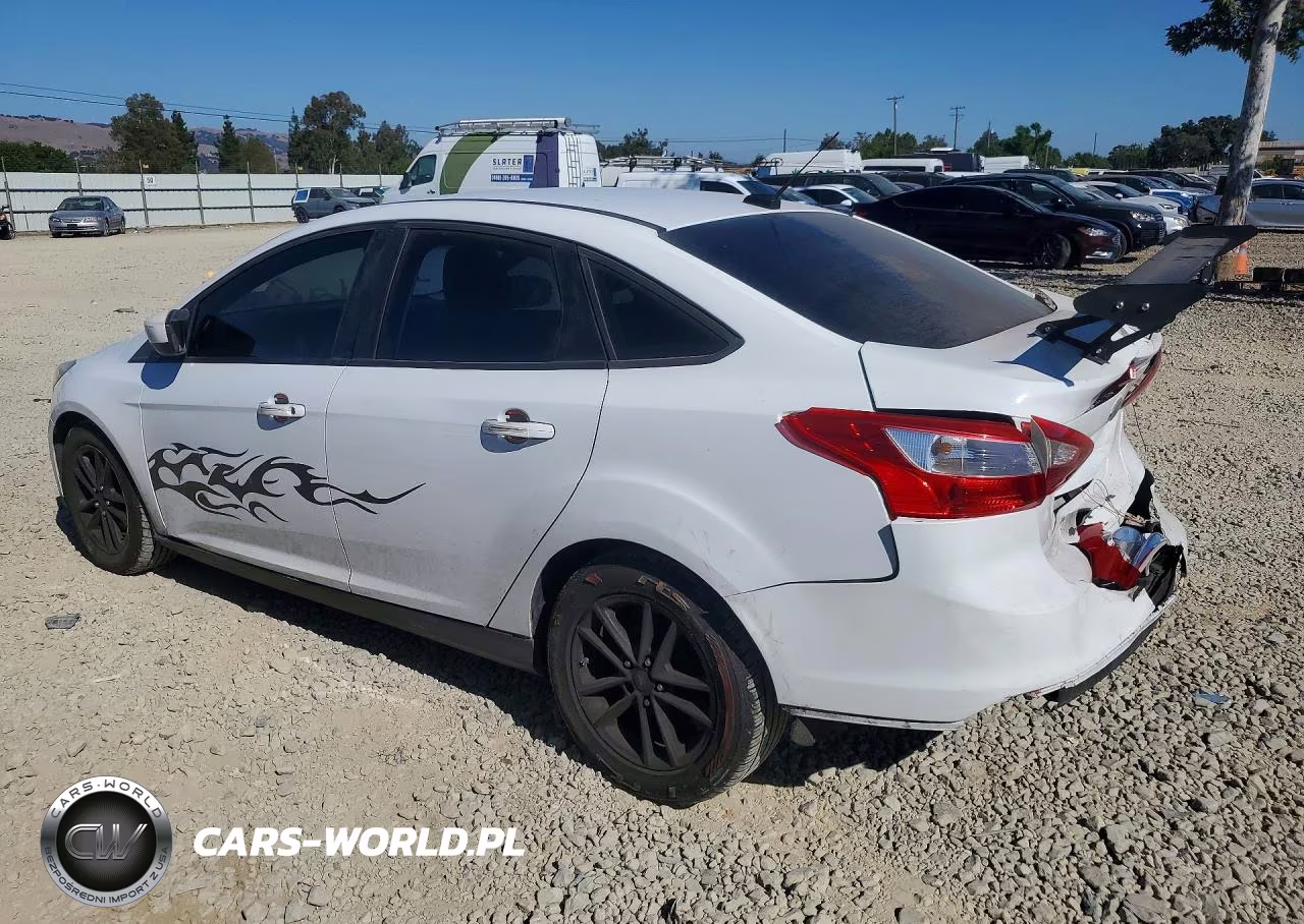 2012 Ford Focus Se VIN:1FAHP3F21CL347791 - 2