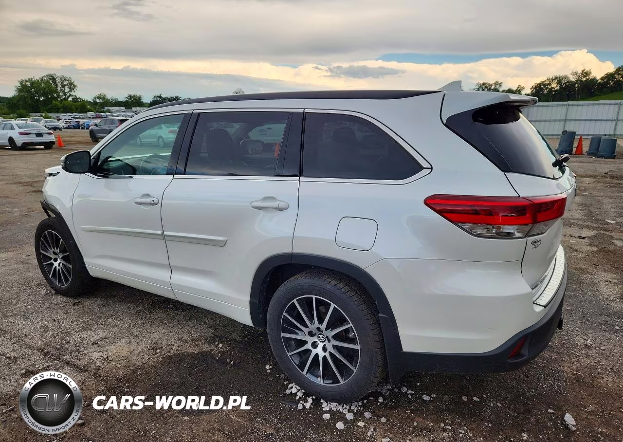 2017 Toyota Highlander Se VIN:5TDJZRFH1HS481980 - 2