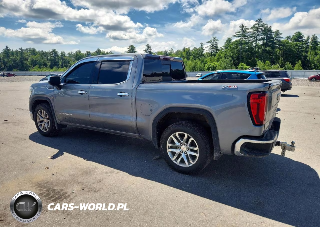 2021 GMC Sierra K1500 Slt VIN:3GTU9DED2MG197636 - 2