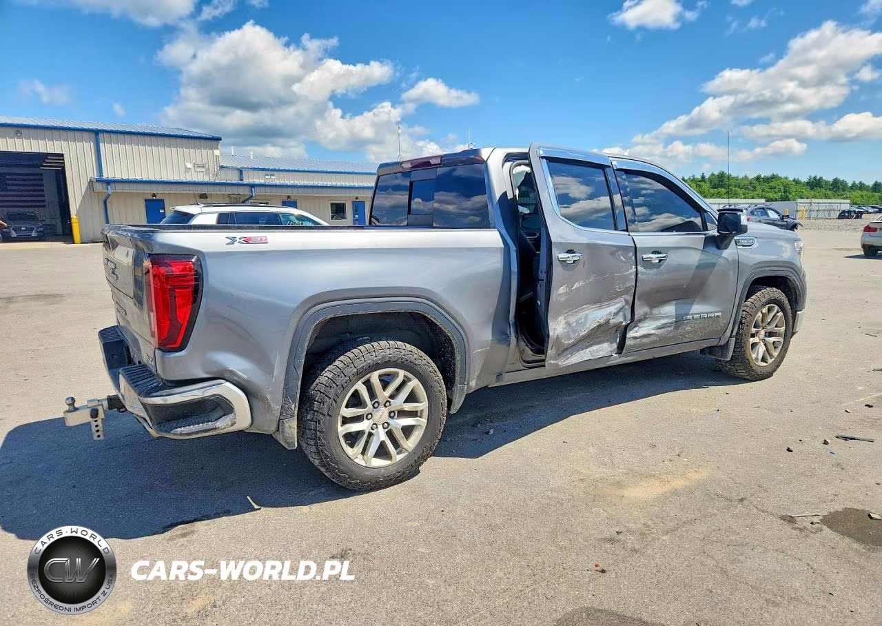 2021 GMC Sierra K1500 Slt VIN:3GTU9DED2MG197636 - 3