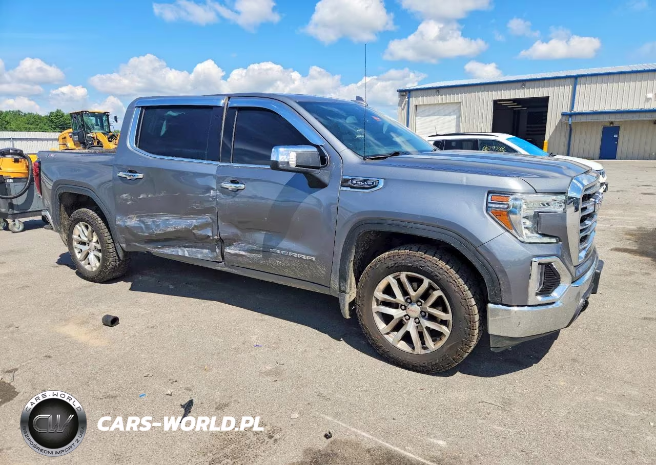 2021 GMC Sierra K1500 Slt VIN:3GTU9DED2MG197636 - 4