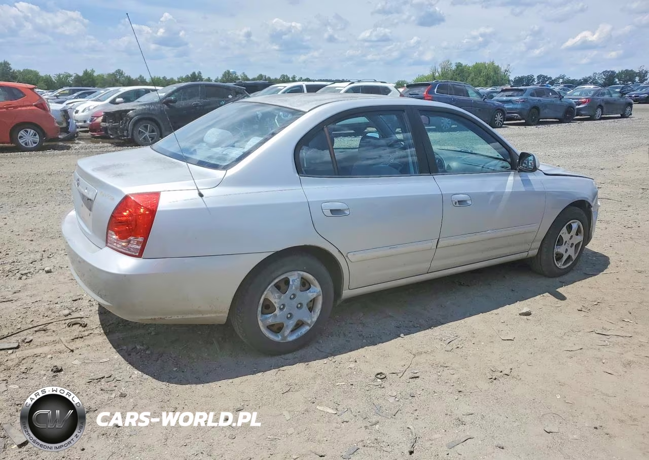 2005 Hyundai Elantra Gls VIN:KMHDN46D55U166157 - 3