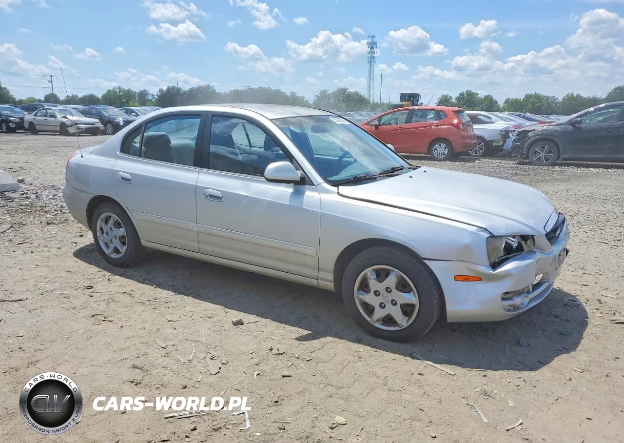 2005 Hyundai Elantra Gls VIN:KMHDN46D55U166157 - 4