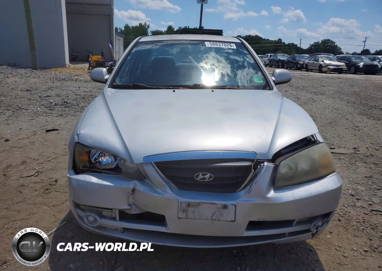 2005 Hyundai Elantra Gls VIN:KMHDN46D55U166157 - 5