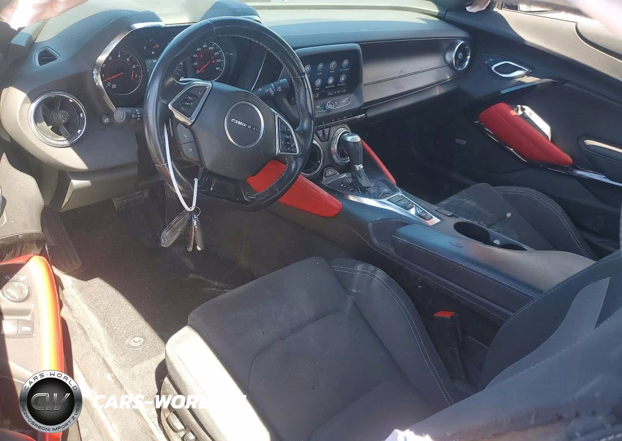 2021 Chevrolet Camaro Lz VIN:1G1FF1R73M0137348 - 8