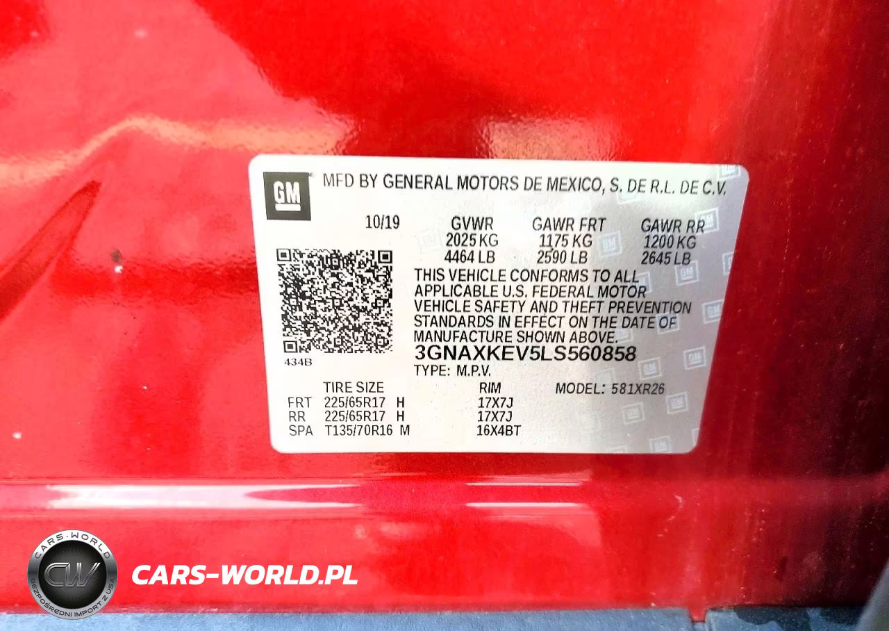 2020 Chevrolet Equinox Lt VIN:3GNAXKEV5LS560858 - 13