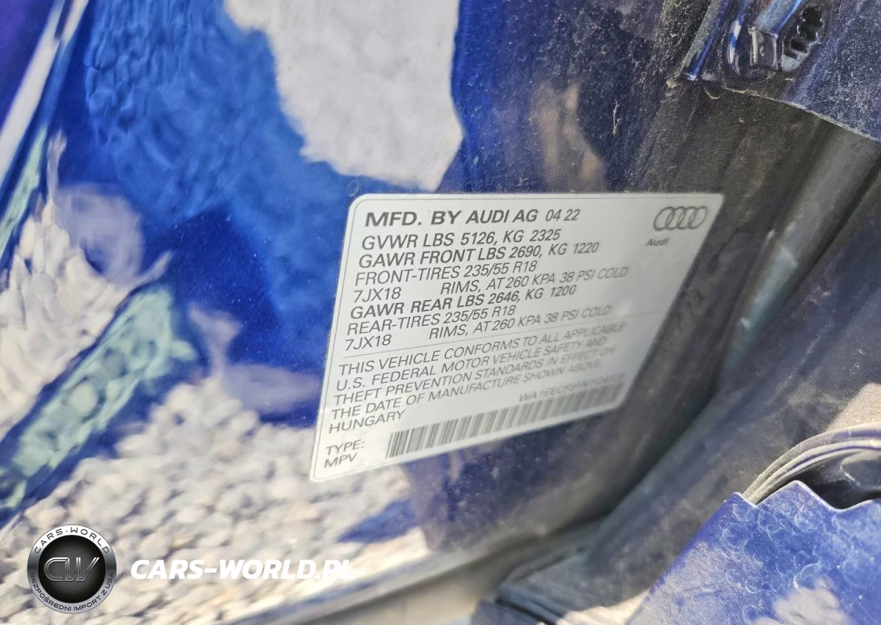 2022 Audi Q3 Premium Plus S Line 45 VIN:WA1EECF31N1124123 - 13