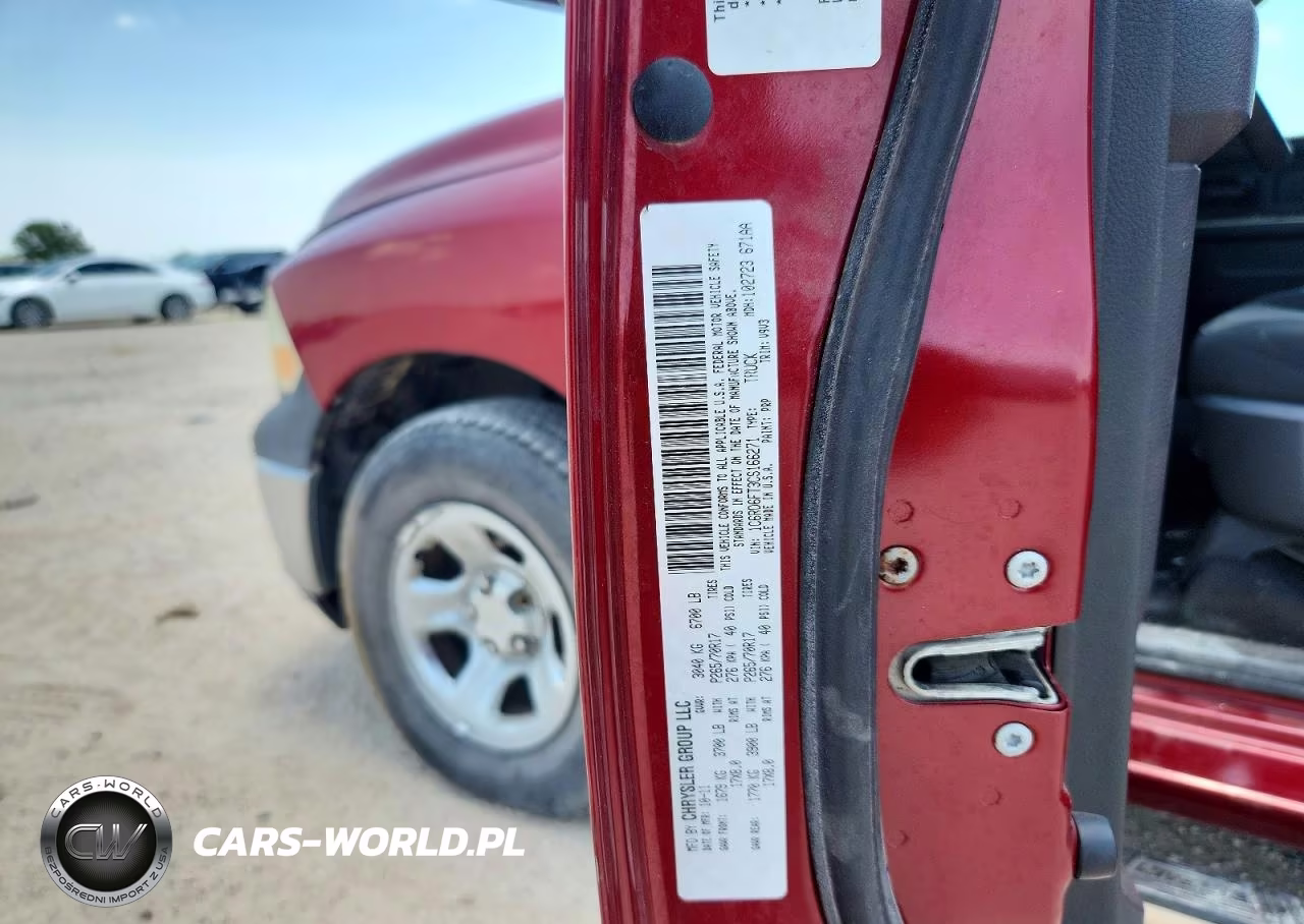 2012 Ram 1500 St VIN:1C6RD6FT3CS166271 - 12