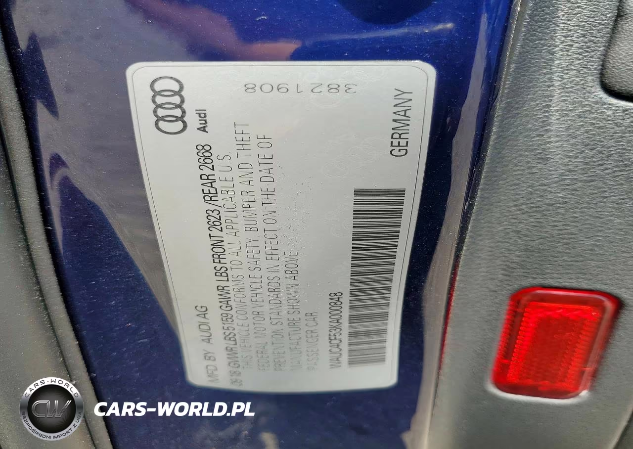 2019 Audi S5 Prestige VIN:WAUC4CF53KA000848 - 12