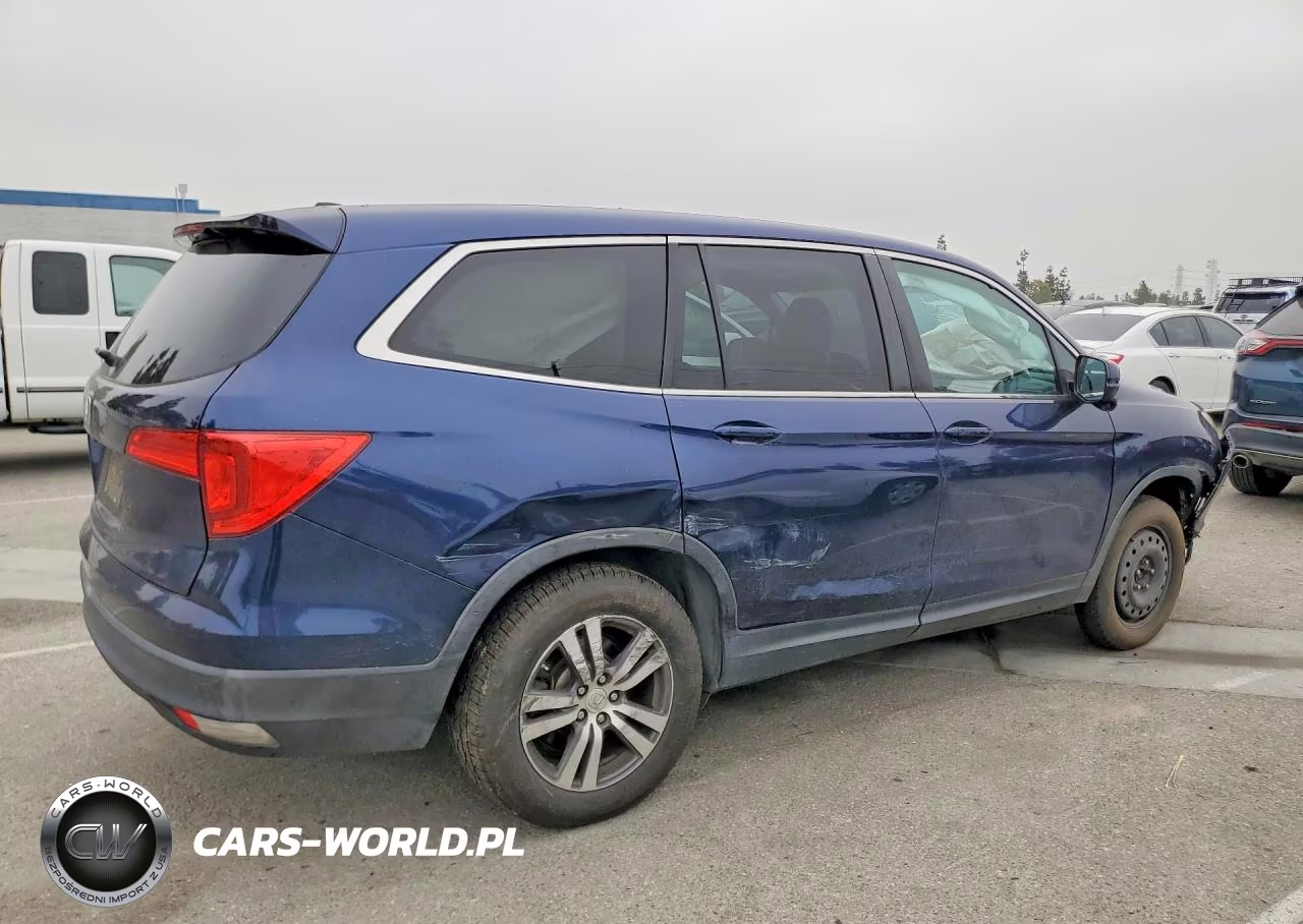 2016 Honda Pilot Ex VIN:5FNYF5H39GB014133 - 3